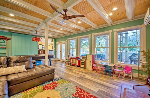 New London House | Waterfront Home on Badin Lake w/ Large Deck!