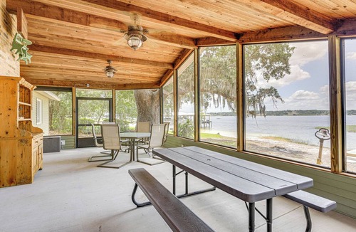 Babson Park House | Waterfront Home on Crooked Lake w/Game Room!