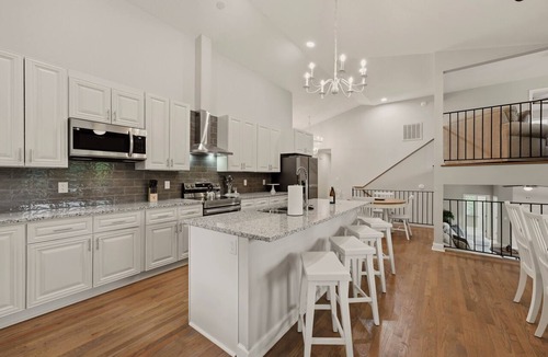 Sherrills Ford House | Waterfront Home + Pool + Spa | Dock + Game Room Near Hiking | Poolside Paradise