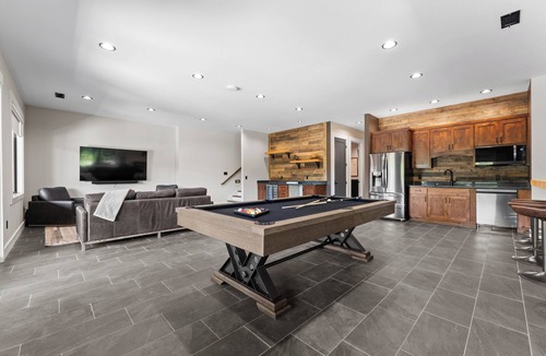 Lake Norman of Catawba House | Waterslide, Pool & Theater, Sleeps 21 | Gray Fox Lodge by AvantStay