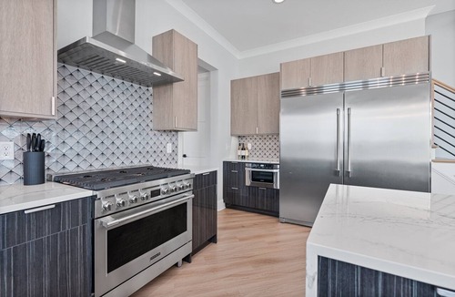 Terrell House | Waterview Oasis | Pool & hot tub| Game Room | Outdoor Kitchen