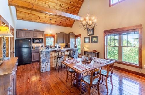 Bryson City Cabin | What A View-Mountain Views - Hot Tub - Gas Fireplace