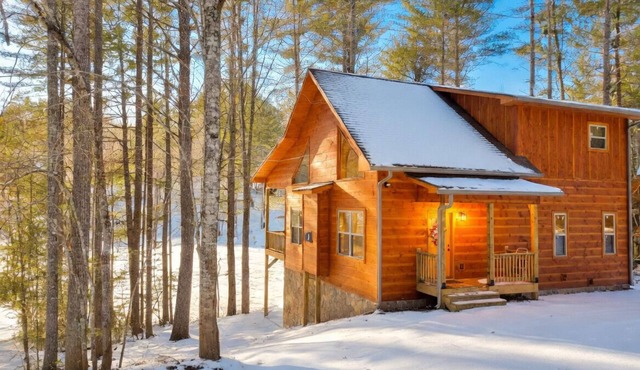 3-bedroom modern cabin in Murphy with cozy mountain vibes