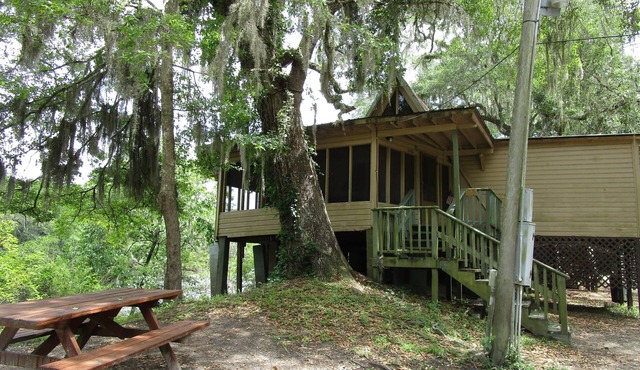 A-frame on the Suwannee River Rendezvous