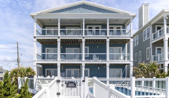 A Pierless Vista, Oceanfront House in Atlantic Beach, NC!
