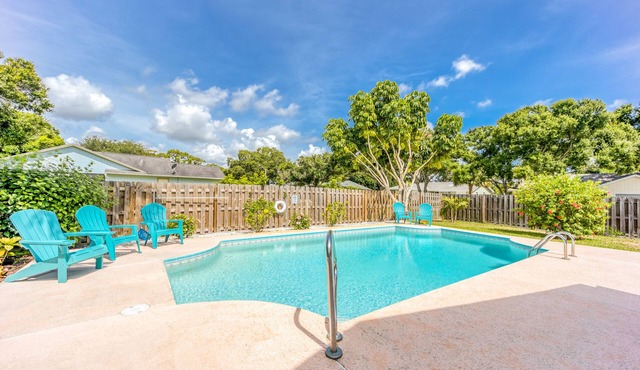 Beach Retreat with Private Heated Pool and Two King Beds!