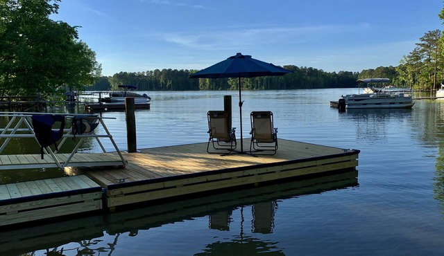 Beautiful walk out basement level on Lake Murray with extraordinary lake views!