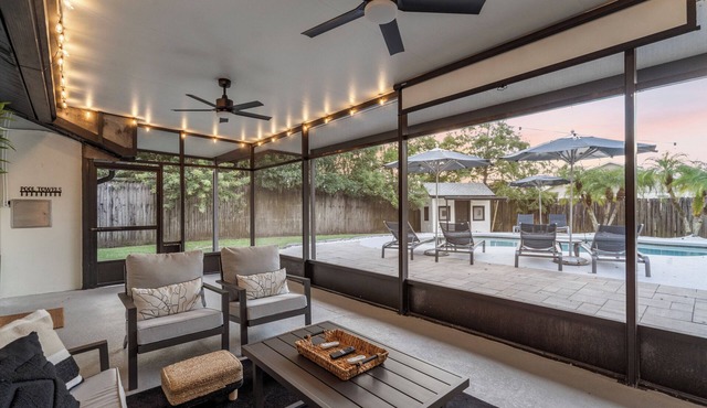 Beautifully Renovated, Centrally Located Pool Home