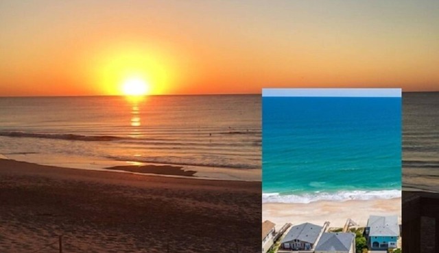 BreeSea, Ocean Front Family Beach Home! Beautiful Sunrise. Great Beach location!