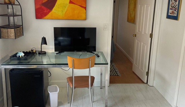 Charming Island City Oasis 1 BR + Den with Private Backyard & Entrance.