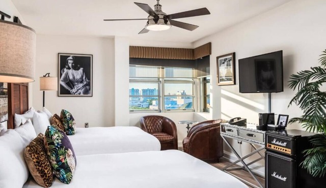 City View Room w/2 Doubles, National Hotel Miami