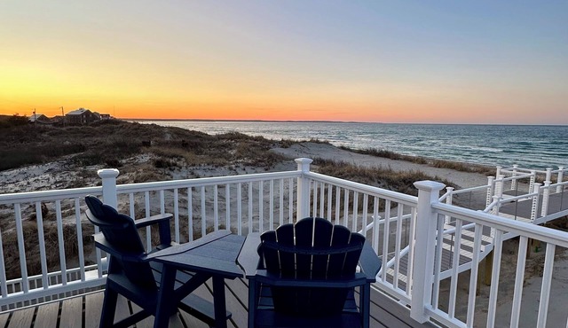 Classic Cape Cod Beach House with Private Beach in Sandwich
