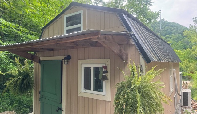 Creekside Tiny Home adjacent to Norris Lake TVA Property. 1/2 mile to boat ramp!