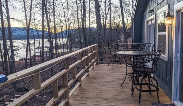 Dog-Friendly Lakefront Home with Kayaks, a Firepit, Furnished Deck, & Fast WiFi