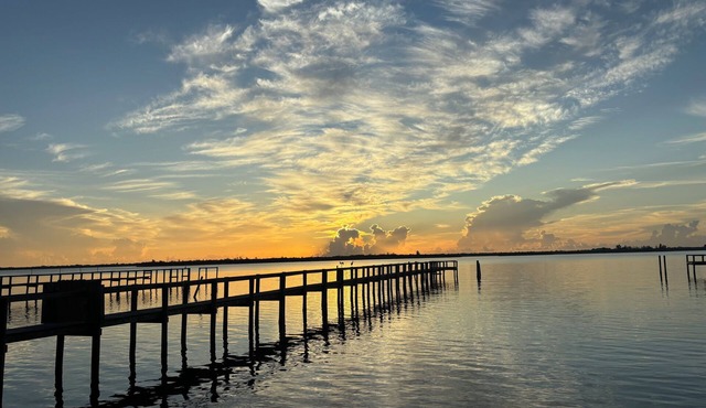Enjoy fishing, boating & birding from secluded home on the Indian River Waterway