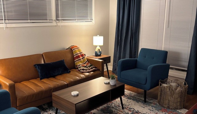 Fabulous 3-bedroom MidMod Cottage in charming downtown Cary.