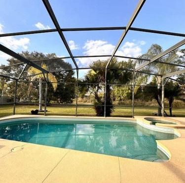 Family Vacation Home in Quiet Community with Private Pool and Spa
