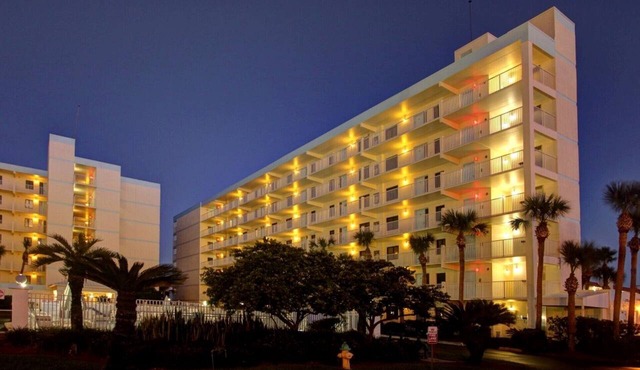 Great side ocean views and has great reviews steps to the beach Sandcastles 615 in Cocoa Beach