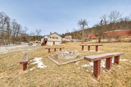 Group Getaway w/Fire Pit: Near Susquehanna River! in Danville