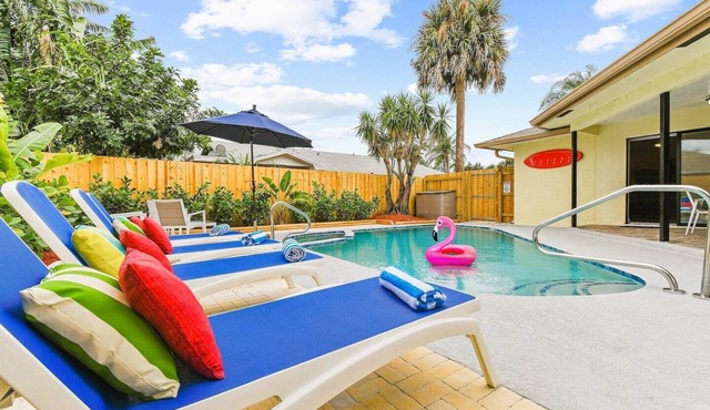 Happy Hour By The Coast Relaxing Vacation Home Heated Pool Hot Tub Near Beaches
