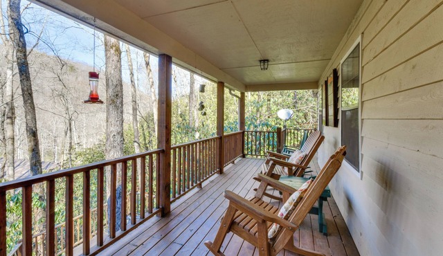 Hot Tub & Streamside Bliss! Topton Mtn Haven
