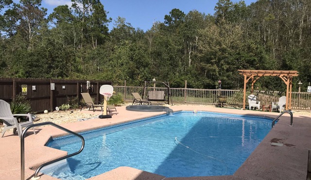 House, with private pool.