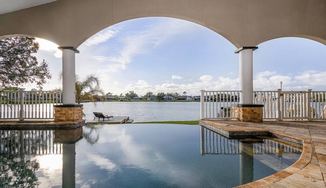 Infinity Pool LARGE Home on Fishing Lake — ALL NEW —Fall Winter 26-27 Available