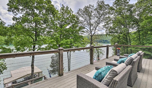 Inviting Family Abode w/Dock on Norris Lake!