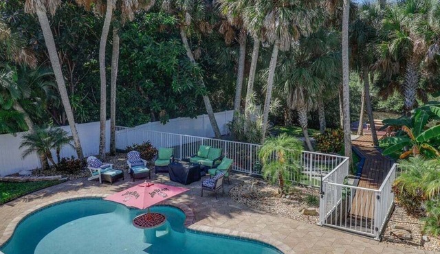 Lagoon-Side 4BR Home w/Pool, Hot Tub & More