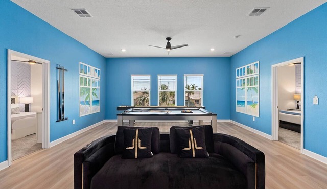 Mimosa Manor | Brand New Beachfacing Home w PVT Pool, Theater, Arcade, & More