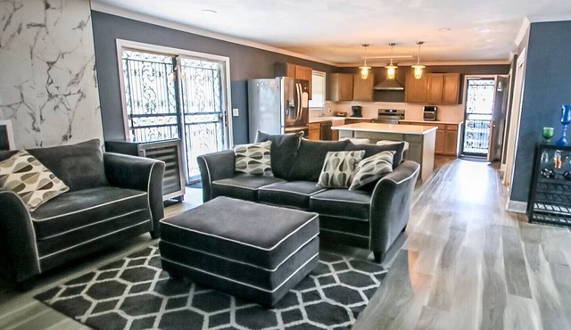 Modern 3BR/3BA Brick Home for Luxury Stay Near Everything!