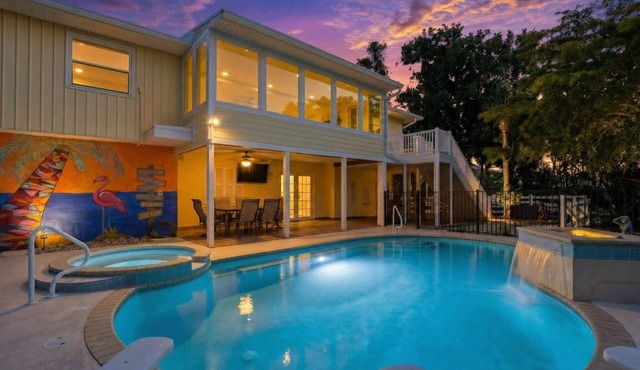 NEW Canal Home | Pool, Kayaks, Dock & Game Room
