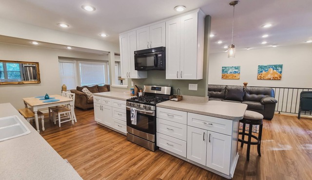 New Listing- 2.5 acres, spacious and newly-renovated home next to pond
