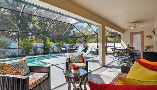 NEW! Spacious 4BR Retreat with Heated Pool & Spa