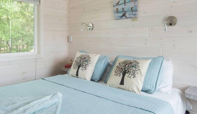 New Waterfront Cabin on the Large Sundeck #20 by RedAwning