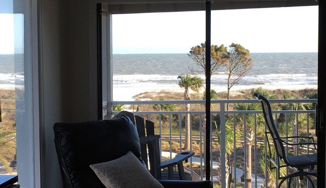 Ocean Dunes 305🌴270 Degree Direct Ocean Front+View With 2En Suite+King & 2Bikes