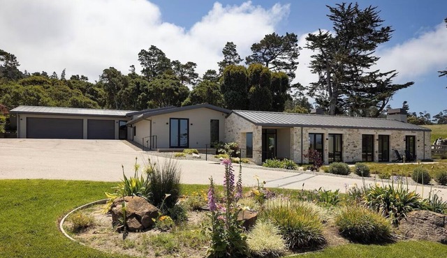 Ocean View Carmel Private Home Across from Point Lobos Park & Monastery Beach in Carmel