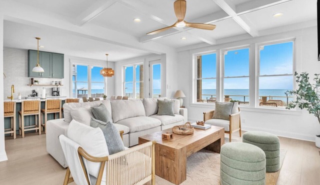 Oceanfront Luxury | 4BR w/Elevator sleeps 12