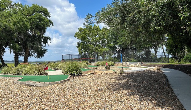 One round of FREE golf for 4 people per day. There are 2 courses available.
