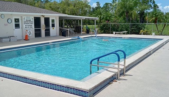 Paradise awaits in this 2 bed, 2 bath first floor Condo in Lake Suzy, FL