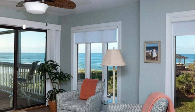 Pebble Beach D208-Ocean front corner 3 bedroom 2 bath condo with AWESOME VIEWS