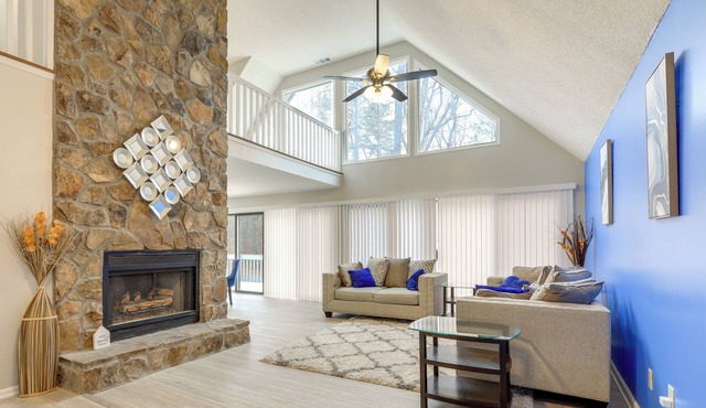 Private Deck + Yard: Spacious Fayetteville Home!