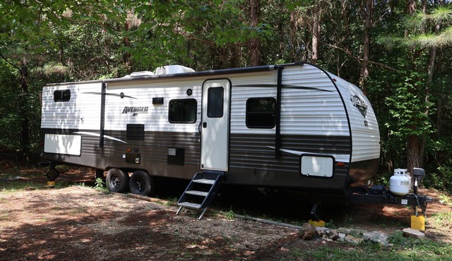 Private Peaceful Getaway with 2-bedroom Camper on a 5 acre pond