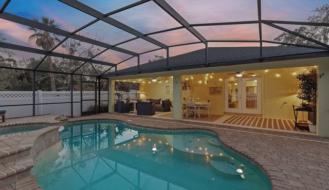 ☀️Private Pool/Hot Tub | Pet Friendly | Amazing Outdoor Spaces | Sip of Sun☀️