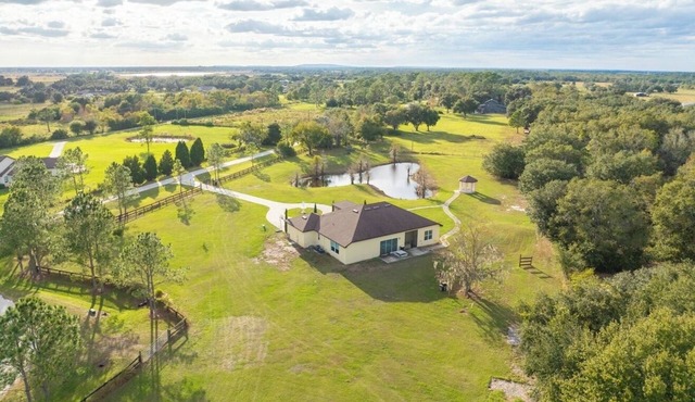 Ranch Retreat Theater Room + Pond Views
