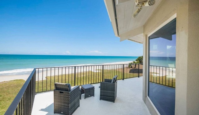 Serene Direct Beachfront Haven