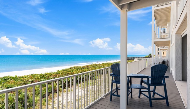 Snowbird Seasonal Stay in Melbourne Beach: Direct Oceanfront, Heated Pool & Beach Access! 🌊