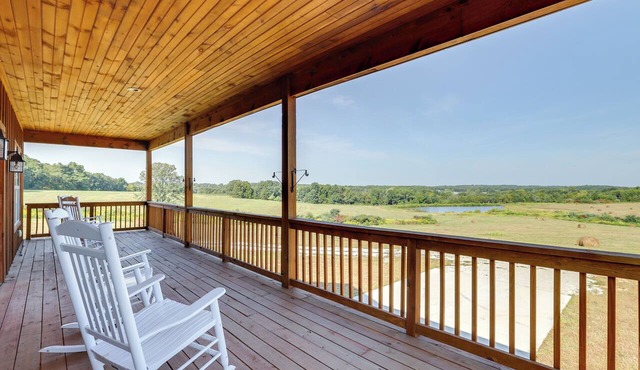 Spacious Franklin County Retreat on 80 Acres!