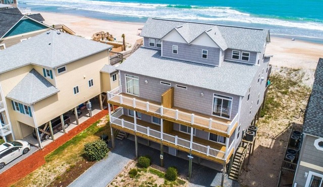 Stories By The Sea - 5 BR, 4.5 BA Oceanfront, Spectacular Views, Private Hot Tub
