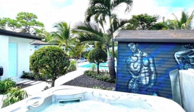Suite Apollo - The Agustin Guesthouse for Men, a beautiful, private resort oasis